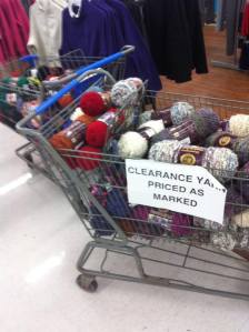 clearance yarn